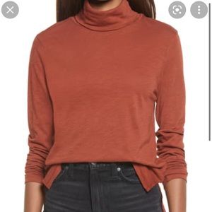 Madewell whisper cotton turtleneck